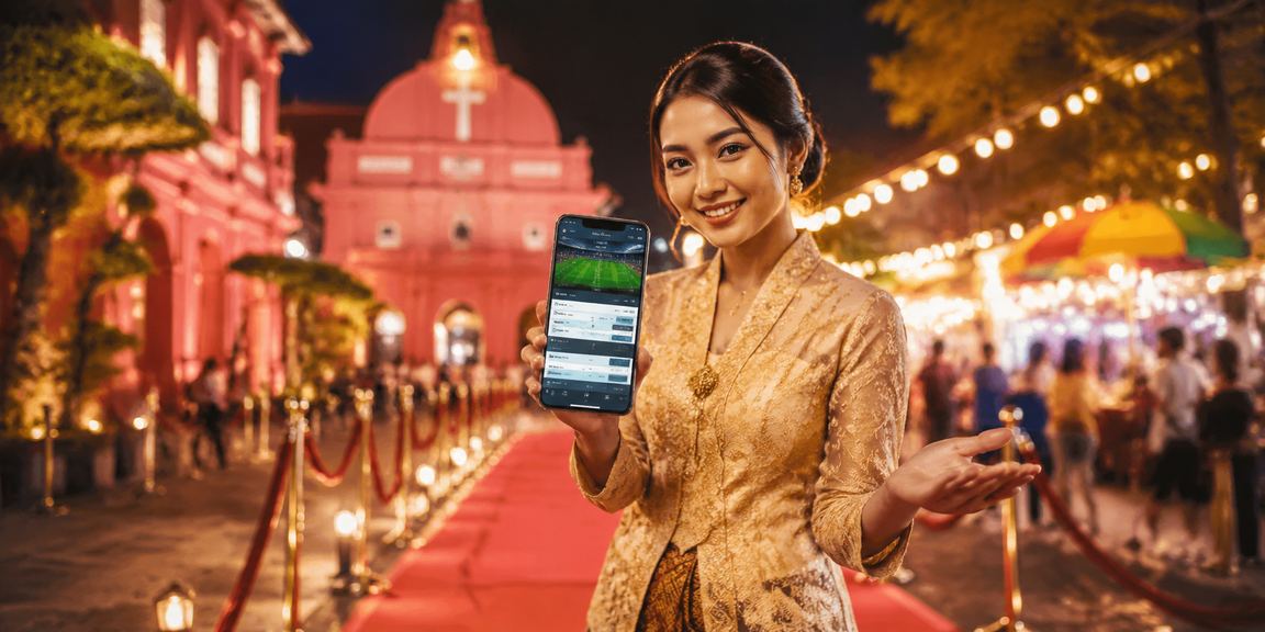 Pengalaman pertaruhan sukan menggunakan telefon pintar di Melaka